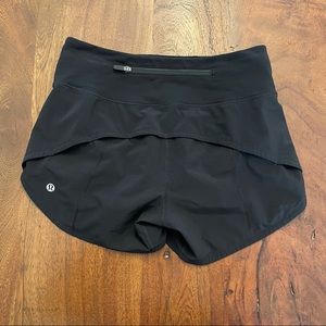 Lululemon Speed Up Short Long 4” Updated Fit Sz 2